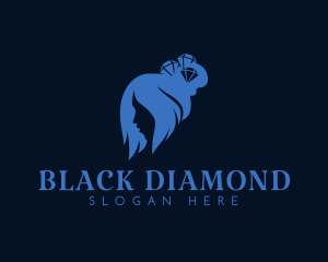 Beauty Diamond Salon logo design