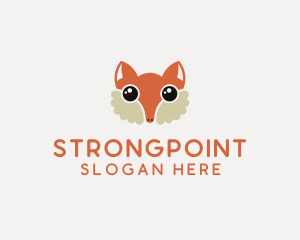 Cute Fox Face Logo