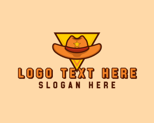 Merchandise - Sheriff Cowboy Hat logo design