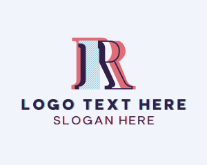 Financial - Creative Agency Letter R logo design