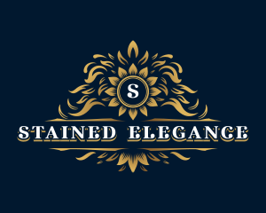 Elegant Floral Ornament logo design