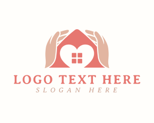 Parenting - Home Shelter Care logo design