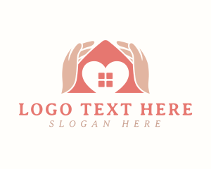 Rescue Shelter - Home Shelter Care logo design