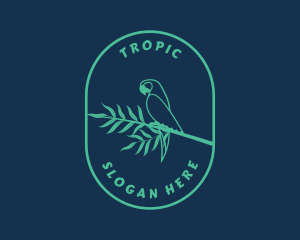 Tropical Wildlife Zoo logo design