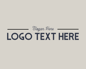 Premium - Classic Professional Wordmark logo design