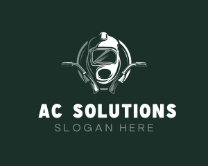 Repair Machinist Welder  logo design