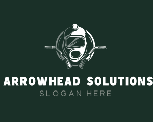 Repair Machinist Welder  logo design