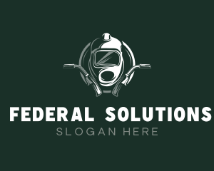 Repair Machinist Welder  logo design