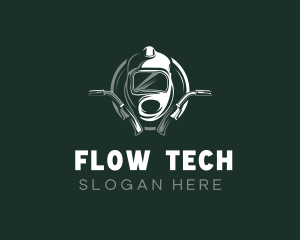 Repair Machinist Welder  logo design