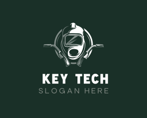 Repair Machinist Welder  logo design