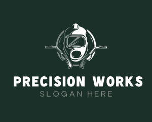 Machinist - Repair Machinist Welder logo design