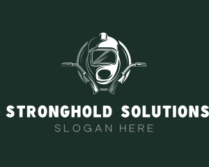 Repair Machinist Welder  logo design