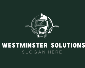 Repair Machinist Welder  logo design