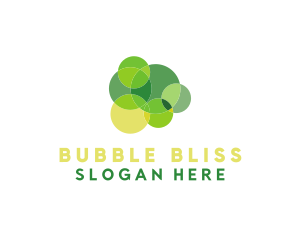 Bubble - Nature Eco Bubbles logo design