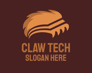 Claw - Wild Claw Book logo design