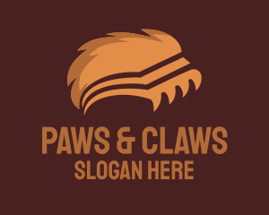 Wild Claw Book logo design