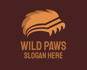 Wild Claw Book logo design