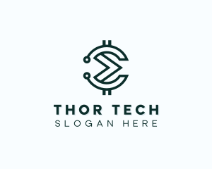 Digital Tech Crypto logo design