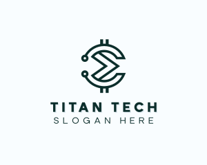 Digital Tech Crypto logo design