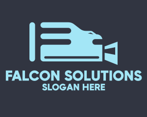 Falcon Video Recording logo design