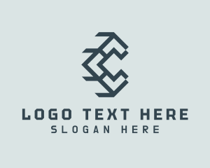 Tech Support - Financial Letter C logo design