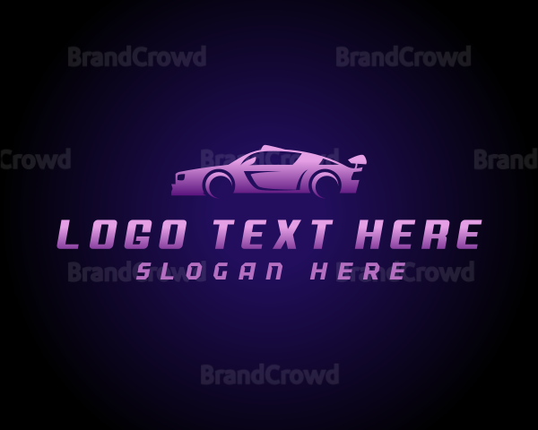 Automotive Racing Car Logo