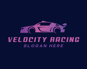 Automotive Racing Car logo design