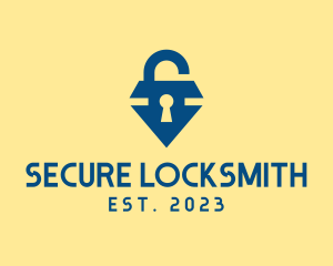 Locksmith - Diamond Gem Locksmith logo design