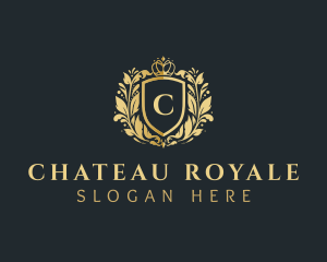 Royal Crown Shield logo design