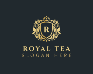 Royal Crown Shield logo design