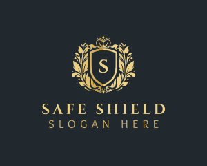 Royal Crown Shield logo design