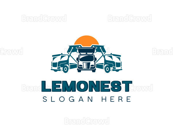 Vehicle Transportation Trucking Logo