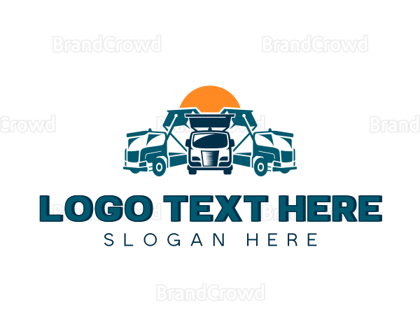 Vehicle Transportation Trucking Logo