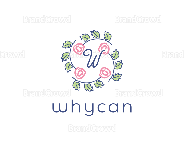 Elegant Rose Floral Logo