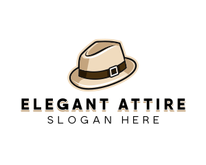 Fedora Hat Apparel logo design