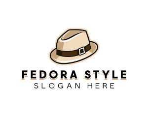 Fedora Hat Apparel logo design