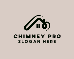Chimney - Roofing Window Contractor logo design