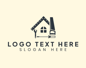 Home - Home Renovation Tools logo design