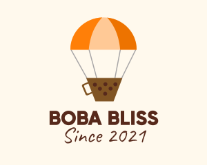 Boba - Boba Hot Air Balloon logo design