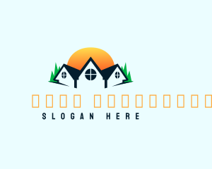 Realty Home Roof logo design