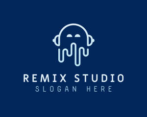 Audio Studio Headset logo design