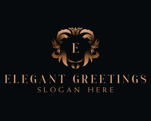 Luxury Hotel Premium Ornament logo design