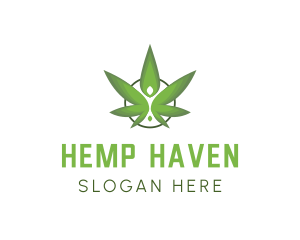 Natural Cannabis Therapy logo design