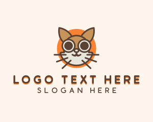 Cat - Cat Pet Cartoon logo design