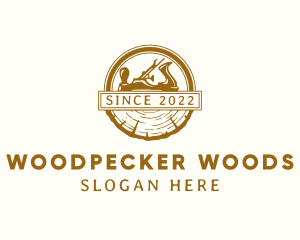 Carpentry Wood Plane logo design