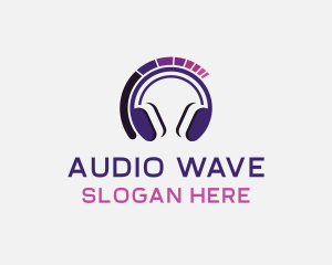 Sound - Music Headphones Sound logo design