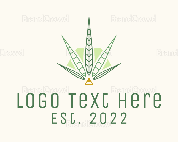 Medical Marijuana Leaf Logo