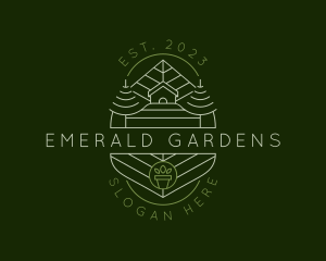 House Landscaping Nature logo design