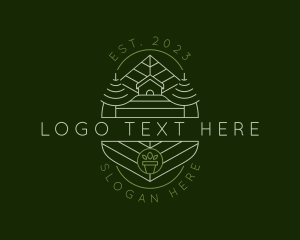 Agriculture - House Landscaping Nature logo design
