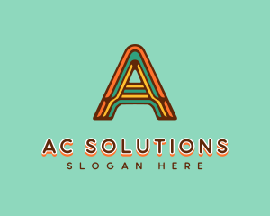 Generic Modern Letter A logo design